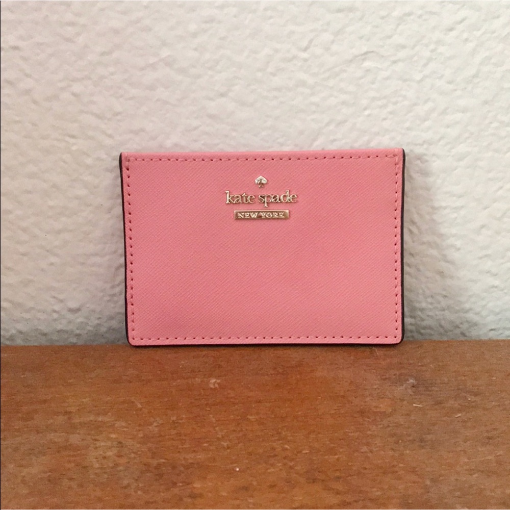 Kate Spade card case Yucatan Pink
